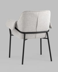 Стул Бесс рогожка светло-серый 2 шт.