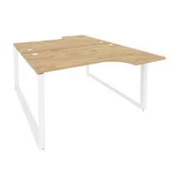Рабочая станция на О-образном м/к ONIX O.MO-D.SA-2 Тиквуд Светлый/Белый