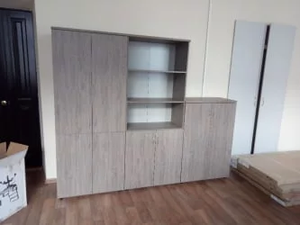 Шкаф высокий полуоткрытый Twin 16.16.141 Дуб Верцаска