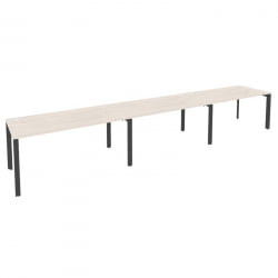 Рабочая станция на П-образном м/к ONIX O.MP-RS-3.4.8 Денвер Светлый/Антрацит