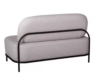Диван тканевый Gawaii 2-х мест Светл серый