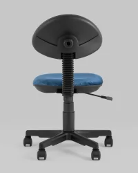 Кресло компьютерное детское УМКА Геометрия синий