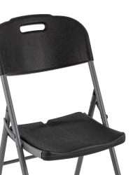 Стул складной банкетный черный