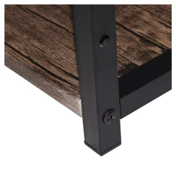 Стол на металлокаркасе BRABIX LOFT CD-005 Мореный дуб