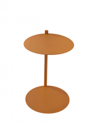 Журнальный столик Siara металл оранжевый