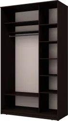 Черный шкаф-купе Хит-24-12-15 Аруба Венге