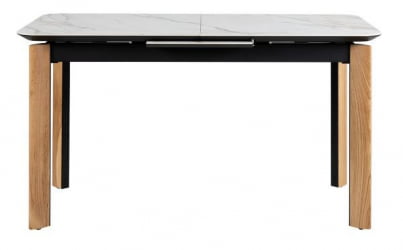 Стол раздвижной Combi Ceramic 120-150 Automatic Natur//Light marble