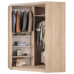 Шкаф-купе YA-198х1400-718-3(Венге-D1D1)