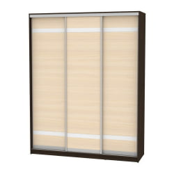 Шкаф-купе Б-230х180х60-3(Венге-ДМ-Д9Д9Д9) / B-230х180х60-3(Венге-ДМ-D9D9D9)