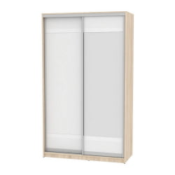 Шкаф-купе Б-220х135х60-3(ДСС-Белый-Д9Д10) / B-220х135х60-3(ДСС-Белый-D9D10)