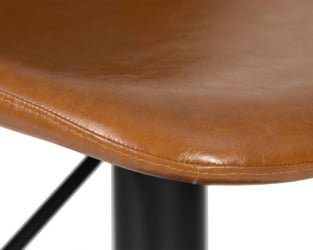 Стул барный ДОБРИН РОМЕ (коричневый винтажный ПУ (МС09)) 2 шт / DOBRIN ROME PU (MS09))