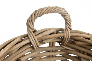 Корзина Secret De Maison Atala(набор из 2 штук) натуральный ротанг, 46*46*43 / 58*58*51, Натуральный Кубу / Natural Kubu