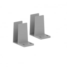 Держатель экрана стола (2 внутренних + 2 внешних уголка) Сигма МК.ДЭС.004.ГР Серый / Sigma МК.ДЭС.004.GR