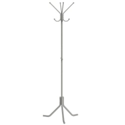 Напольная вешалка для одежды Пико 3 Металлик