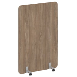 Перегородка на металлических опорах, на роликах Р-лине ДП.Р-120-180 Дуб Аризона / R-line DP.R-120-180