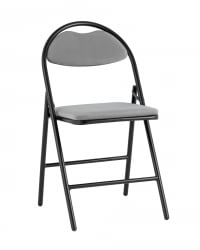 Стул складной Hagen велюр Темно-серый