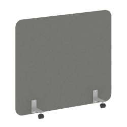 Перегородка на металлических опорах, на роликах R-line DP.R-140-120 Металлик