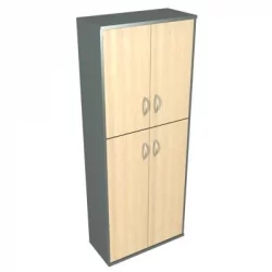 Шкаф СТ-1.8 Клен/металлик