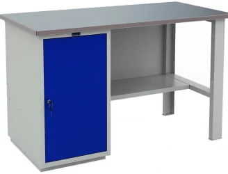 Верстак ВТ140.ВД1/Ф1.000 Серо-синий / WT140.WD1/F1.000