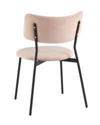 Стул Амелия велюр бежевый