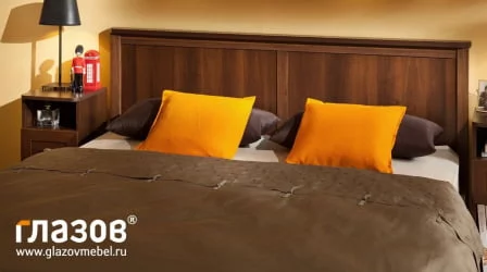 Кровать (1800) Sherlock 41 Орех шоколадный (спальня)
