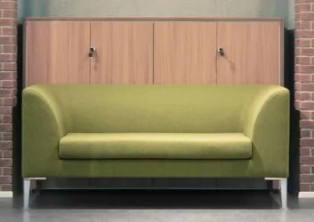 Диван 2-х местный Сиеста Серая