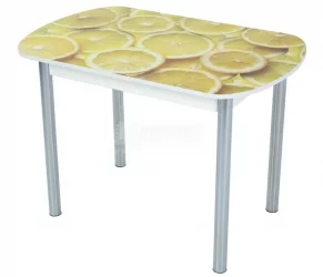 Стол обеденный Европейский фп Лимон Е001 ЛДСП серый