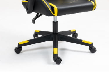 Кресло спортивное TopChairs Shadow черно-желтый