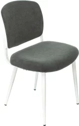 Стулья для кухни Бюрократ КФ-8В вхите Серый 2 шт. / KF-8W white