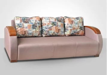 Диван-кровать Европа-2 майа 3 арена бежевая микровелюр W31-2