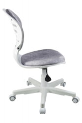 Кресло 1139 FW PL White велюр Bliss 09 аметист