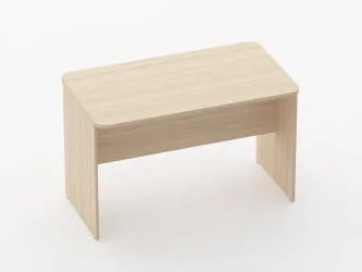 Стол для переговоров Glassy 1.16.12 Дуб молочный