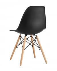 Стул Еамес Стйле ДСВ черный (разборный каркас) / Eames Style DSW