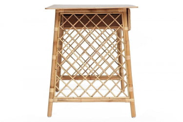 Стол деревянный Secret de Maison, Maison Objet натуральный ротанг, 102х62х76см, натуральный (natural)