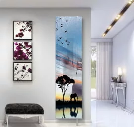 Шкаф с зеркалом Драйв Шелф Арт (правый) Беленый дуб