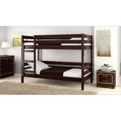 Кровать двухъярусная без основания Джуниор 200х90 Орех темный