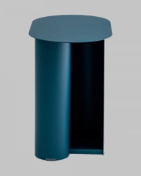 Журнальный столик Yvaine металл синий