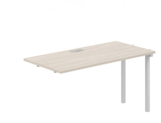 Секция рабочей станции s-b-s Sigma SG.264.OL.63.WH Дуб светлый Белый