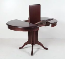 Стол из массива дерева Орион-5 (d1000) тон 9м