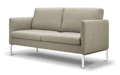 Диван двухместный Отто 2 Серо-бежевый