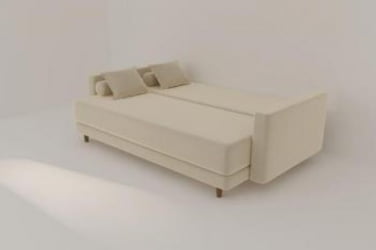 Диван прямой Санднес (Berhouse) Цвет фасада: Левис 08 велюр; Тип: Прямой; Материал фасада: Металл/Велюр