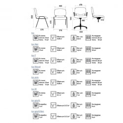 Офисный стул Iso chrome C9
