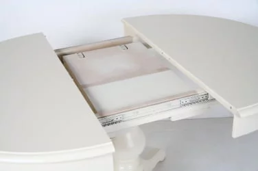 Стол из массива дерева Орион-3 (d1100) эмаль тон1