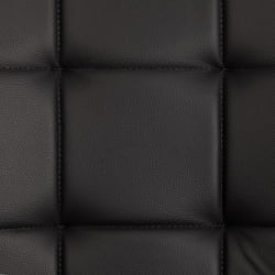 Барный стул Bari/Бари экокожа , черный, 45х56х110 см