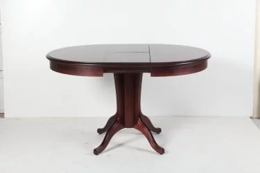 Стол из массива дерева Орион-5 (d1000) тон 9м