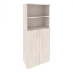 Шкаф высокий широкий (2 средних фасада ЛДСП) ONIX O.ST-1.6 Денвер Светлый