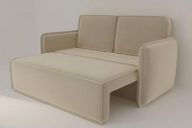 Серый диван Умео (Berhouse) Цвет фасада: Грей рогожка; Тип: Прямой; Материал фасада: Микророгожка