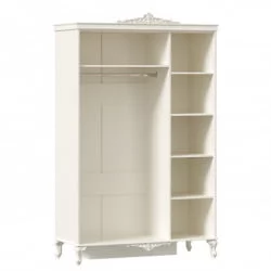 Шкаф трехстворчатый Маркиза ЛД 517.073.000 Алебастр