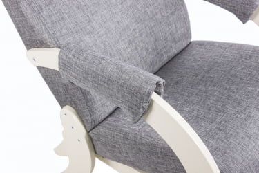 Кресло-качалка Модель 68 М (Сливочный/Дунди 112)