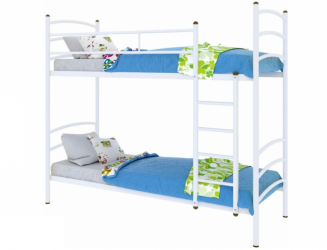Кровать двухъярусная Милана Duo 800х1900 Белая